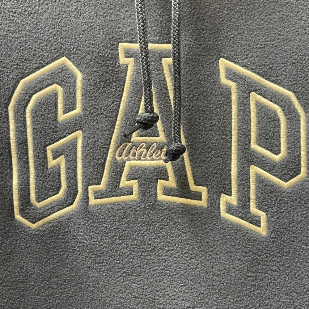 GAP‎ Athletic Fleece Men's L Cornflower Blue Heavyweight Hoodie Sweatshirt NWT